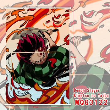 Demon Slayer anime wall scroll