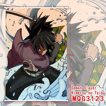 Demon Slayer anime wall scroll