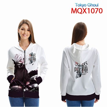 Tokyo ghoul anime long sleeve hoodie cloth