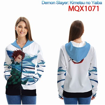  Demon Slayer anime long sleeve hoodie cloth 