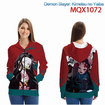  Demon Slayer anime long sleeve hoodie cloth 