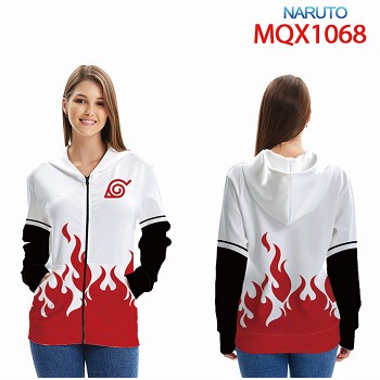  Naruto anime long sleeve hoodie cloth 