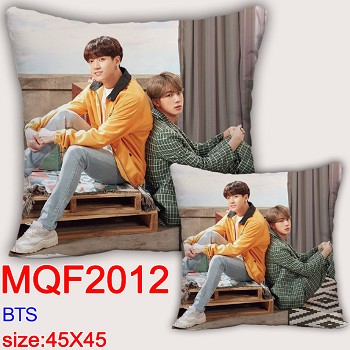 BTS star two-sided pillow