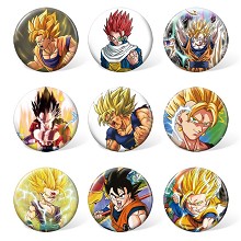 Dragon Ball anime brooches pins set(9pcs a set)