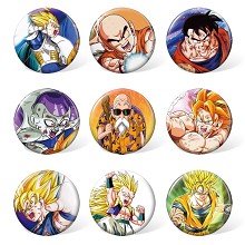 Dragon Ball anime brooches pins set(9pcs a set)