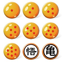 Dragon Ball anime brooches pins set(9pcs a set)