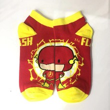 The Flash short cotton socks a pair