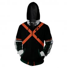 My Hero Academia anime 3D printing hoodie sweater cloth