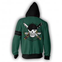 One Piece zoro 3D printing hoodie sweater cloth