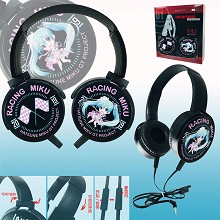 Hatsune Miku anime headphone