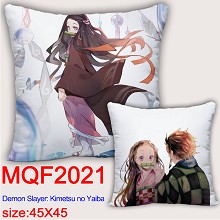 Demon Slayer anime two-sided pillow