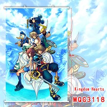 Kingdom Hearts anime wall scroll