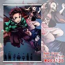 Demon Slayer anime wall scroll