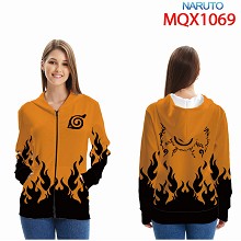 Naruto anime long sleeve hoodie cloth