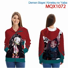  Demon Slayer anime long sleeve hoodie cloth 