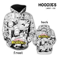 My Hero Academia anime hoodie cloth