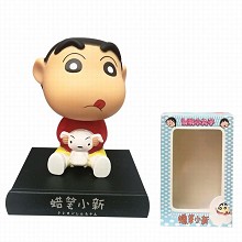 Crayon Shin-chan anime shaking head figure