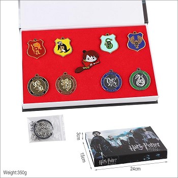 Harry Potter key chains a set