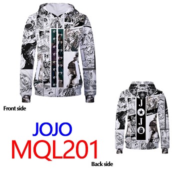 JoJo's Bizarre Adventure anime thick hoodie cloth dress sweater