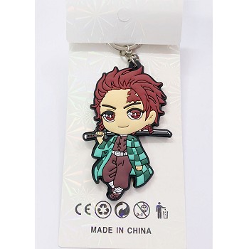 Demon Slayer Kamado Tanjirou anime key chain