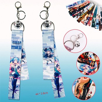 Hatsune Miku anime key chain