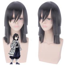 Demon Slayer cosplay wig