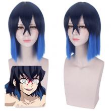 Demon Slayer cosplay wig