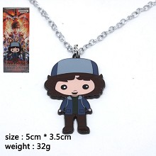 Stranger Things anime necklace