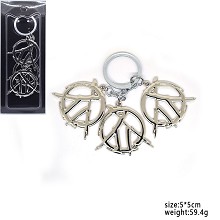  Stranger Things anime key chain 