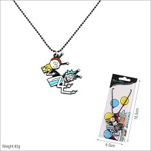  Rick and Morty anime necklace 