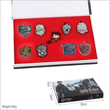 Harry Potter brooches pins a set
