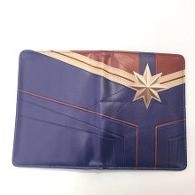 Captain Marvel Passport Cover Card Case Credit Card Holder Wallet