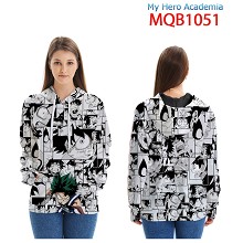 My Hero Academia anime long sleeve hoodie cloth