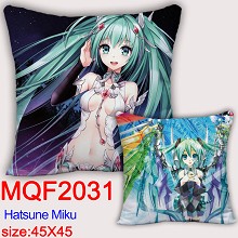  Hatsune Miku anime two-sided pillow 