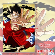 One Piece Ace anime wall scroll