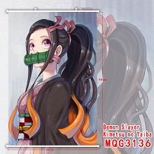 Demon Slayer anime wall scroll