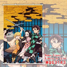 Demon Slayer anime wall scroll