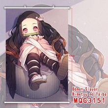 Demon Slayer anime wall scroll