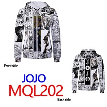 JoJo's Bizarre Adventure anime thick hoodie cloth dress sweater