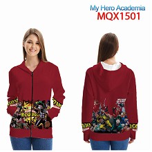 My Hero Academia anime long sleeve hoodie cloth