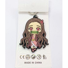  Demon Slayer Kamado Nezuko anime key chain 