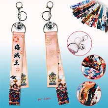 One Piece anime key chain