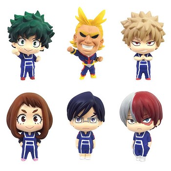 My Hero Academia figures set(6pcs a set)