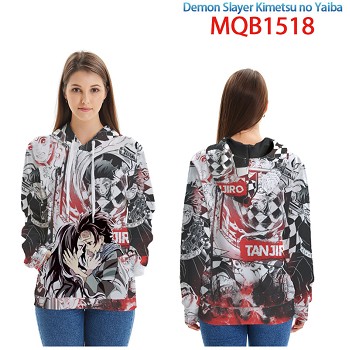  Demon Slayer anime long sleeve hoodie cloth 