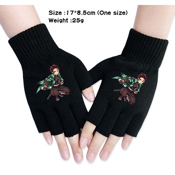  Demon Slayer anime cotton gloves a pair 