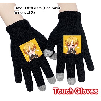 Demon Slayer anime cotton touch gloves a pair