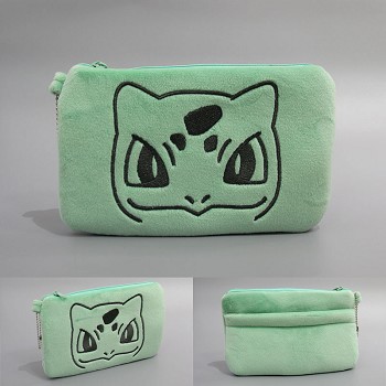 Pokemon Bulbasaur anime plush wallet 200*120MM