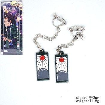 Demon Slayer anime earrings a pair