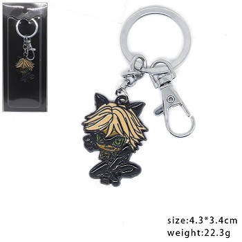  Miraculous Ladybug anime key chain 