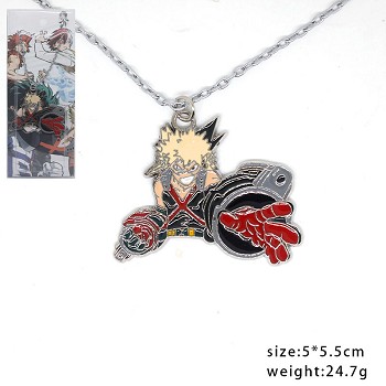 My Hero Academia anime necklace